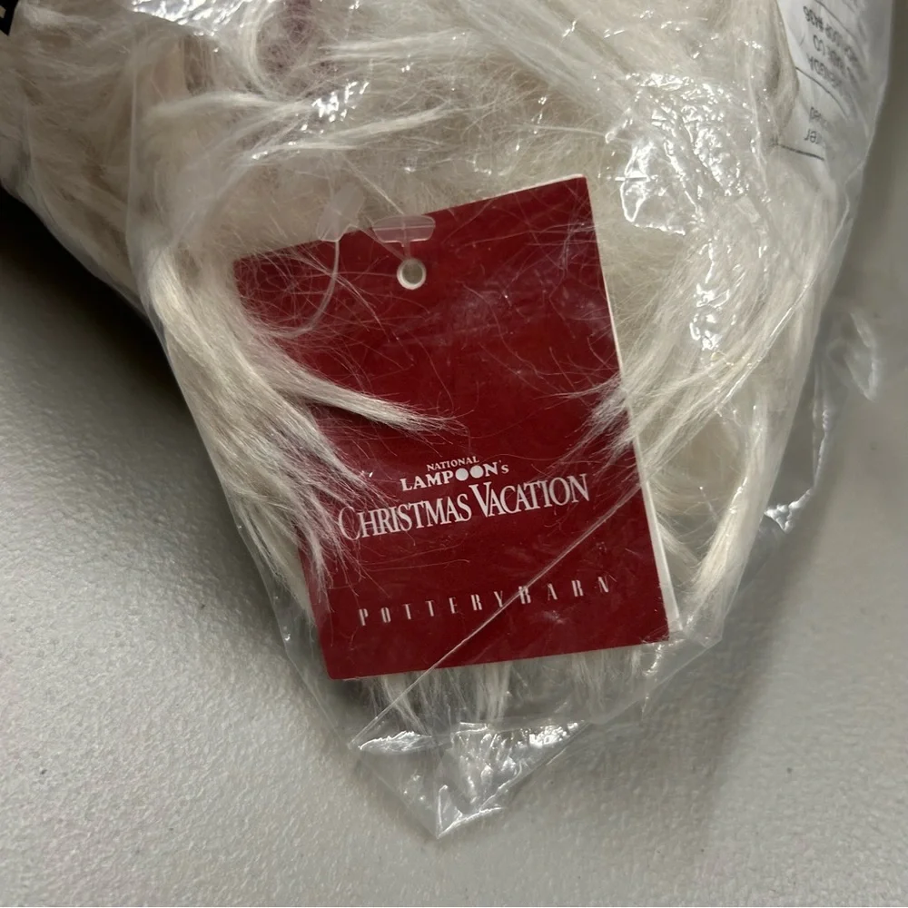 Pottery Barn National Lampoon’s Christmas Vacation Bethany Cat Pillow Lights NWT
